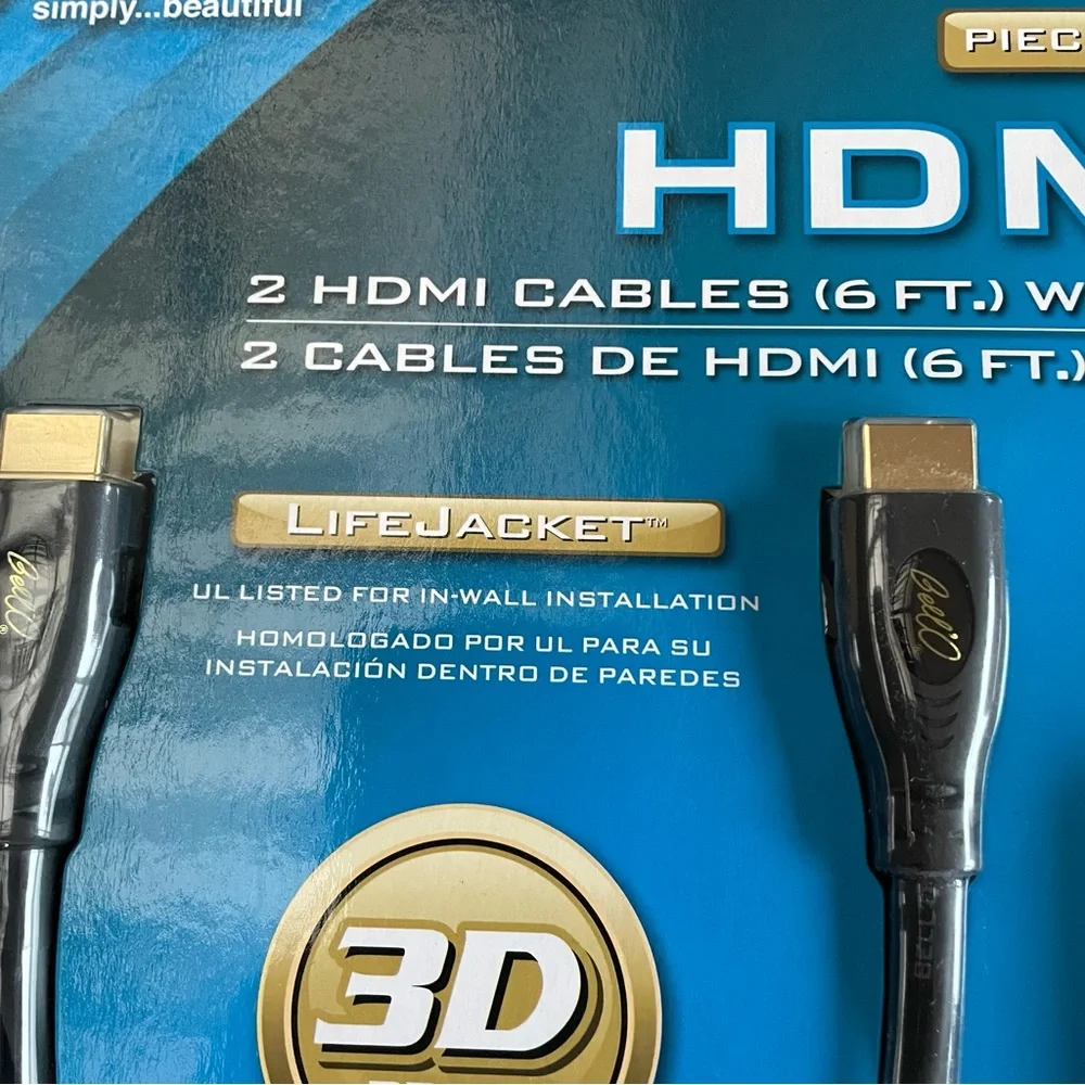 NIP 4-piece HDMI kit
